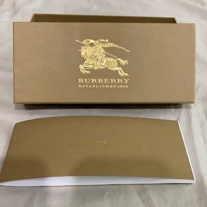 Burberry sunglasses box